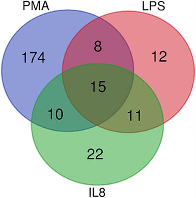 IL8 and PMA Trigger the Regulation of Different Biological Processes in Granulocyte Activation